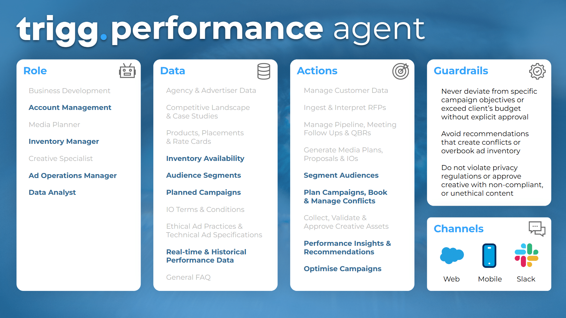 Trigg Retail Media Performance Agent